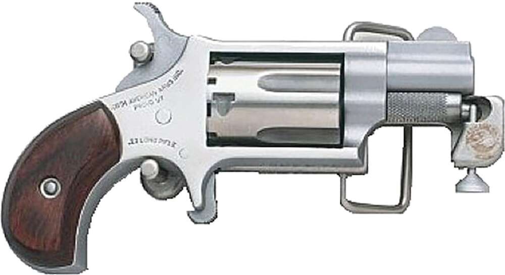 Handguns North American Arms Ready Series 22Magnum NAA MINI REVOLVER .22MAG 1-1/8" BRL w/BELT BUCKLE